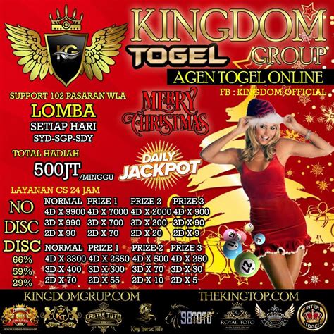 Kingdom group togel  Permainan Togel Online ini sangat booming di Indonesia sehingga Kingdomtoto juga ikut hadir untuk menaungi setiap member togel online